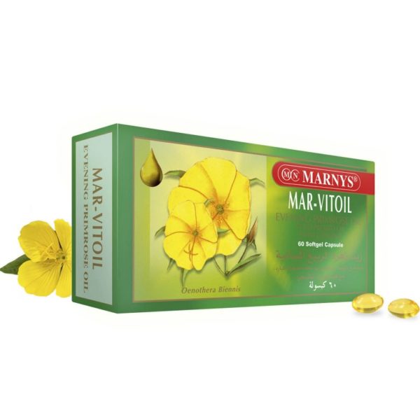 مار ڤيت أويل زيت زهرة الربيع المسائية ٦۰ كبسولة المضاد للاكسدة Marnys
