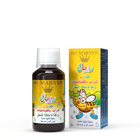 MN128SADS - شراب للصغار متعدد الفيتامينات و غني بغذاء ملكات النحل